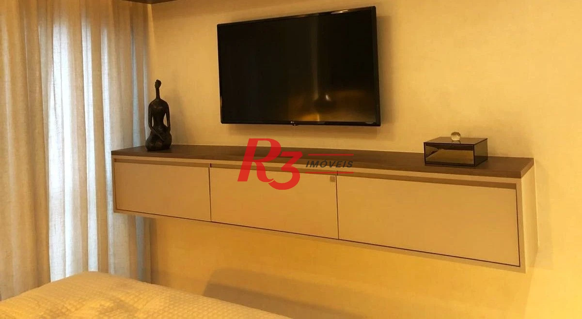 Apartamento com 1 dormitório, 57 m² - venda por R$ 870.000,00 ou aluguel por R$ 6.500,00/mês - Gonzaga - Santos/SP