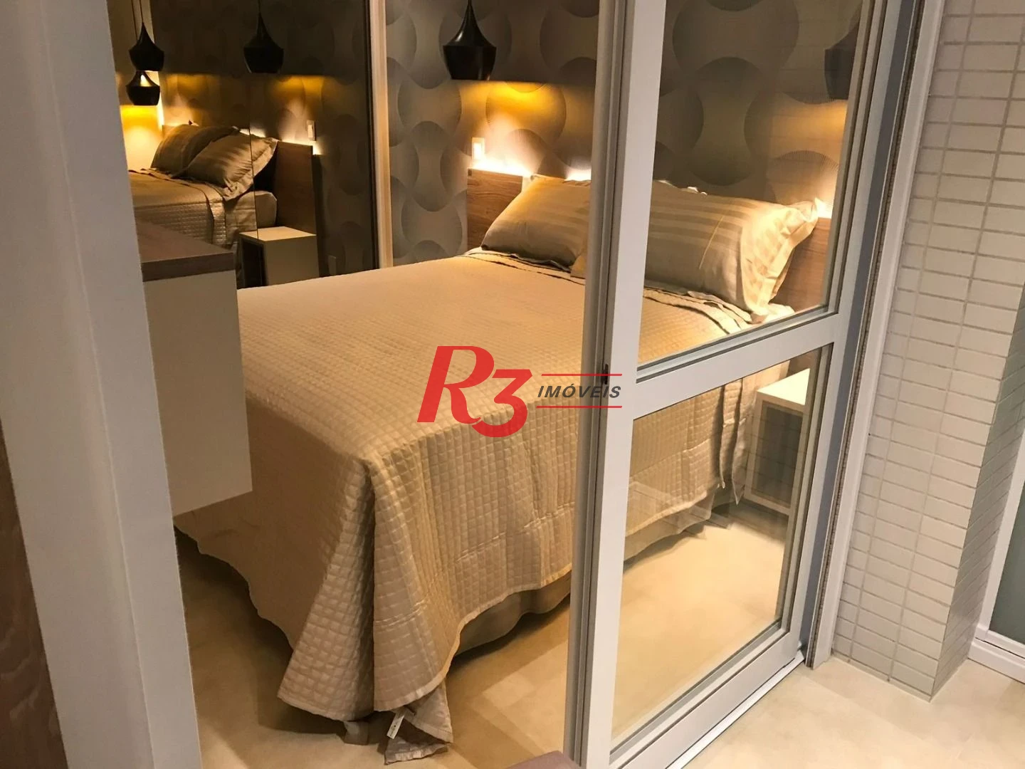 Apartamento com 1 dormitório, 57 m² - venda por R$ 870.000,00 ou aluguel por R$ 6.500,00/mês - Gonzaga - Santos/SP