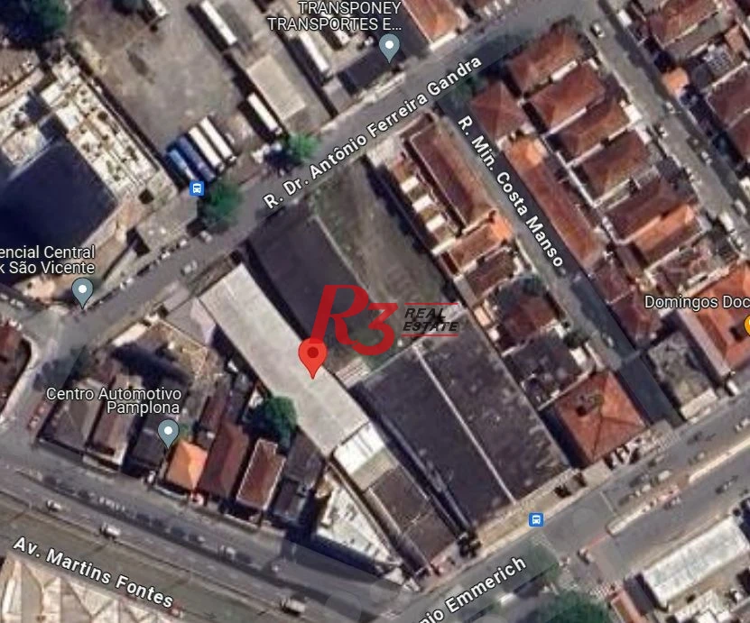 Galpão, 1034 m² - venda por R$ 4.800.000,00 ou aluguel por R$ 22.400,01/mês - Vila Valença - São Vicente/SP