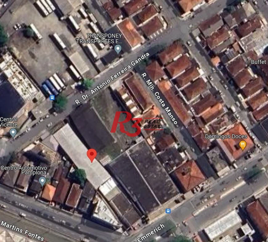 Galpão, 1034 m² - venda por R$ 4.800.000,00 ou aluguel por R$ 22.400,01/mês - Vila Valença - São Vicente/SP