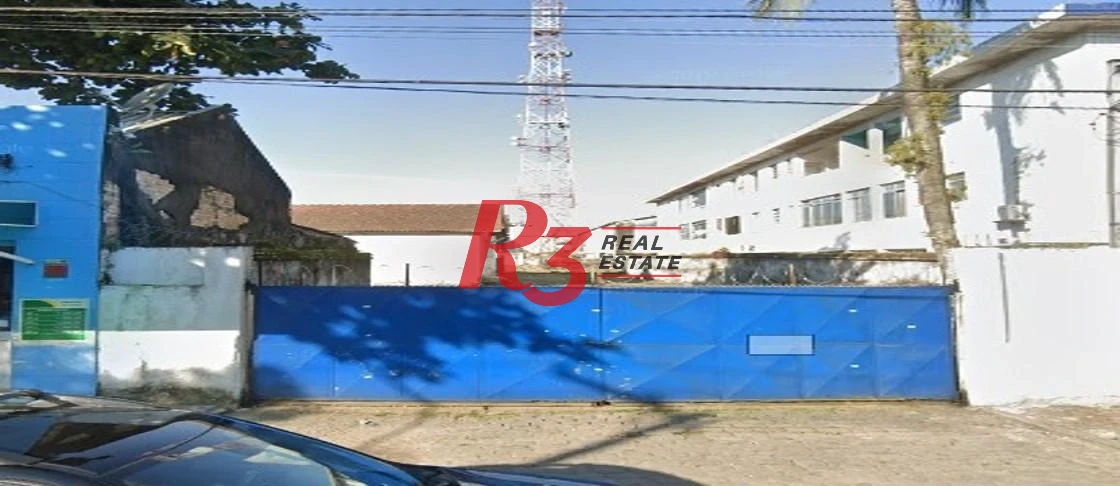 Terreno para alugar, 3909 m² por R$ 100.000,00/mês - Vila Matias - Santos/SP