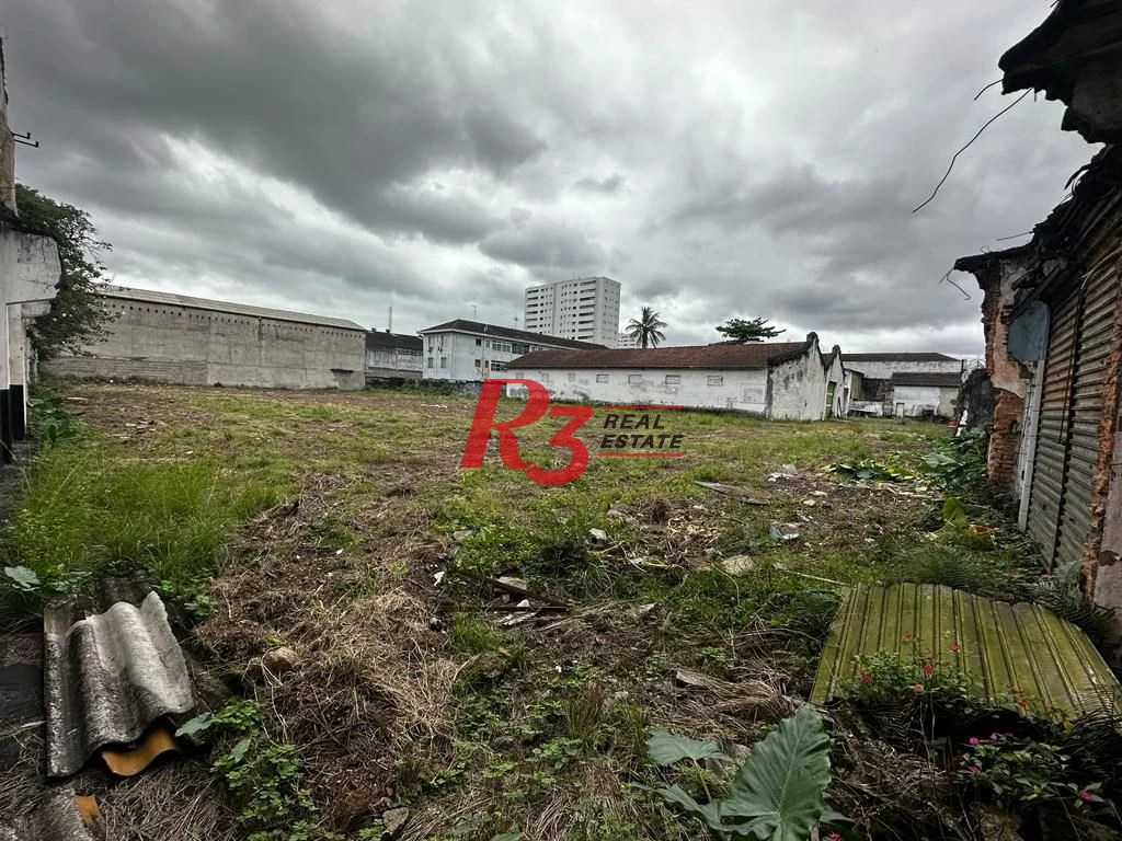 Terreno para alugar, 3909 m² por R$ 100.000,00/mês - Vila Matias - Santos/SP