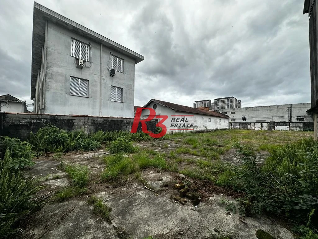 Terreno para alugar, 3909 m² por R$ 100.000,00/mês - Vila Matias - Santos/SP