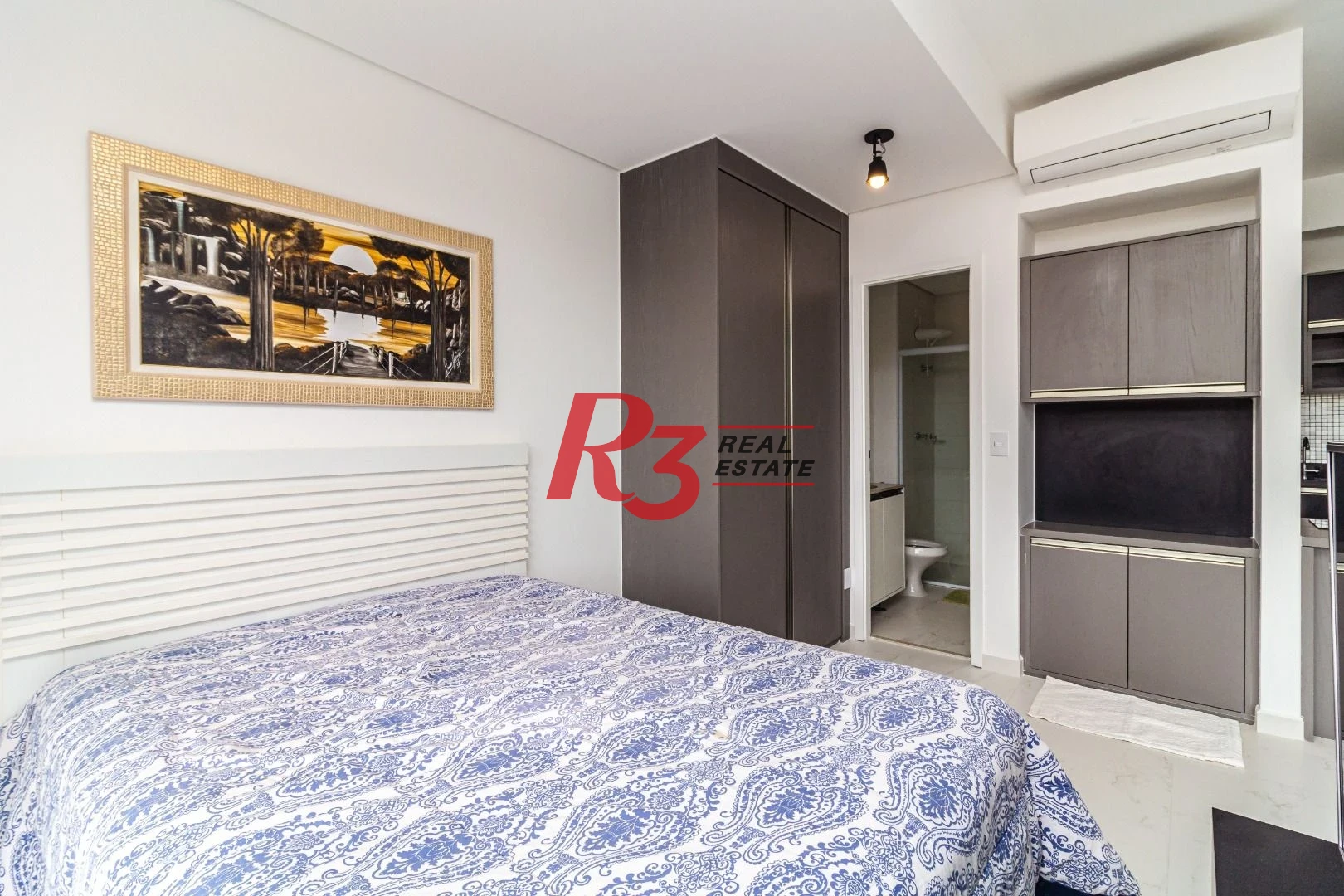 Studio com 1 dormitório para alugar, 51 m² por R$ 5.200,00/mês - José Menino - Santos/SP