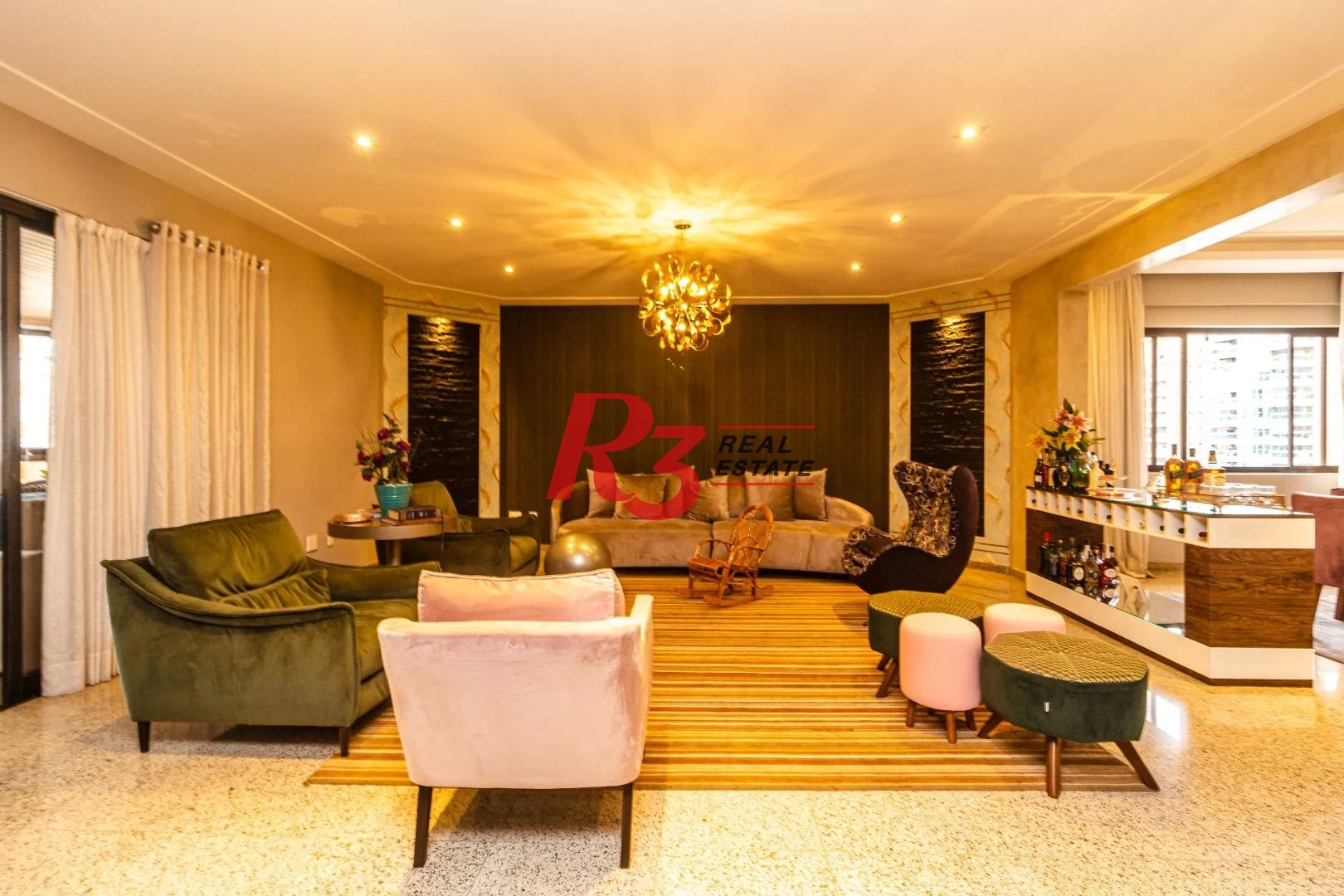Apartamento à venda, 377 m² por R$ 4.500.000,00 - Gonzaga - Santos/SP