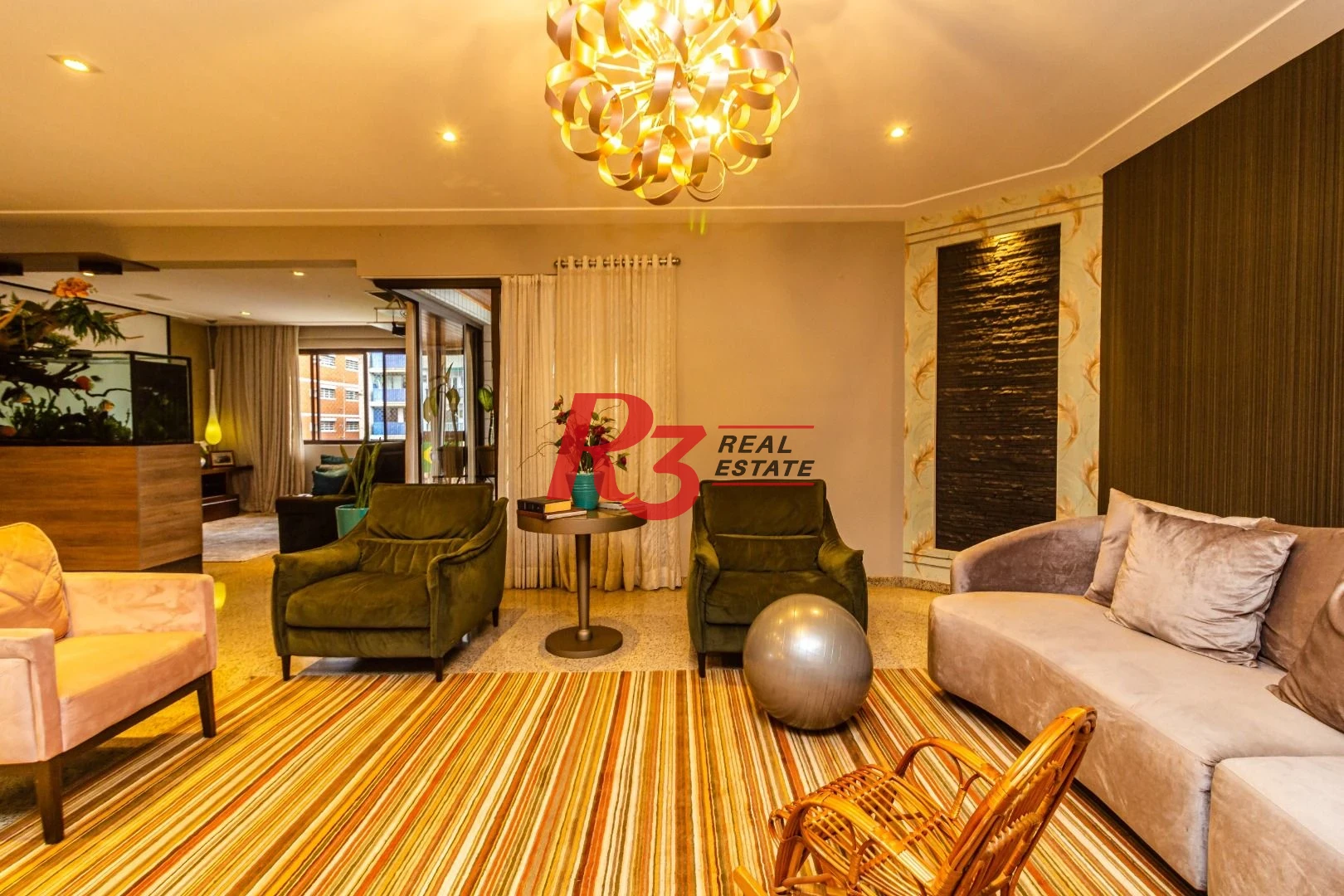 Apartamento à venda, 377 m² por R$ 4.500.000,00 - Gonzaga - Santos/SP