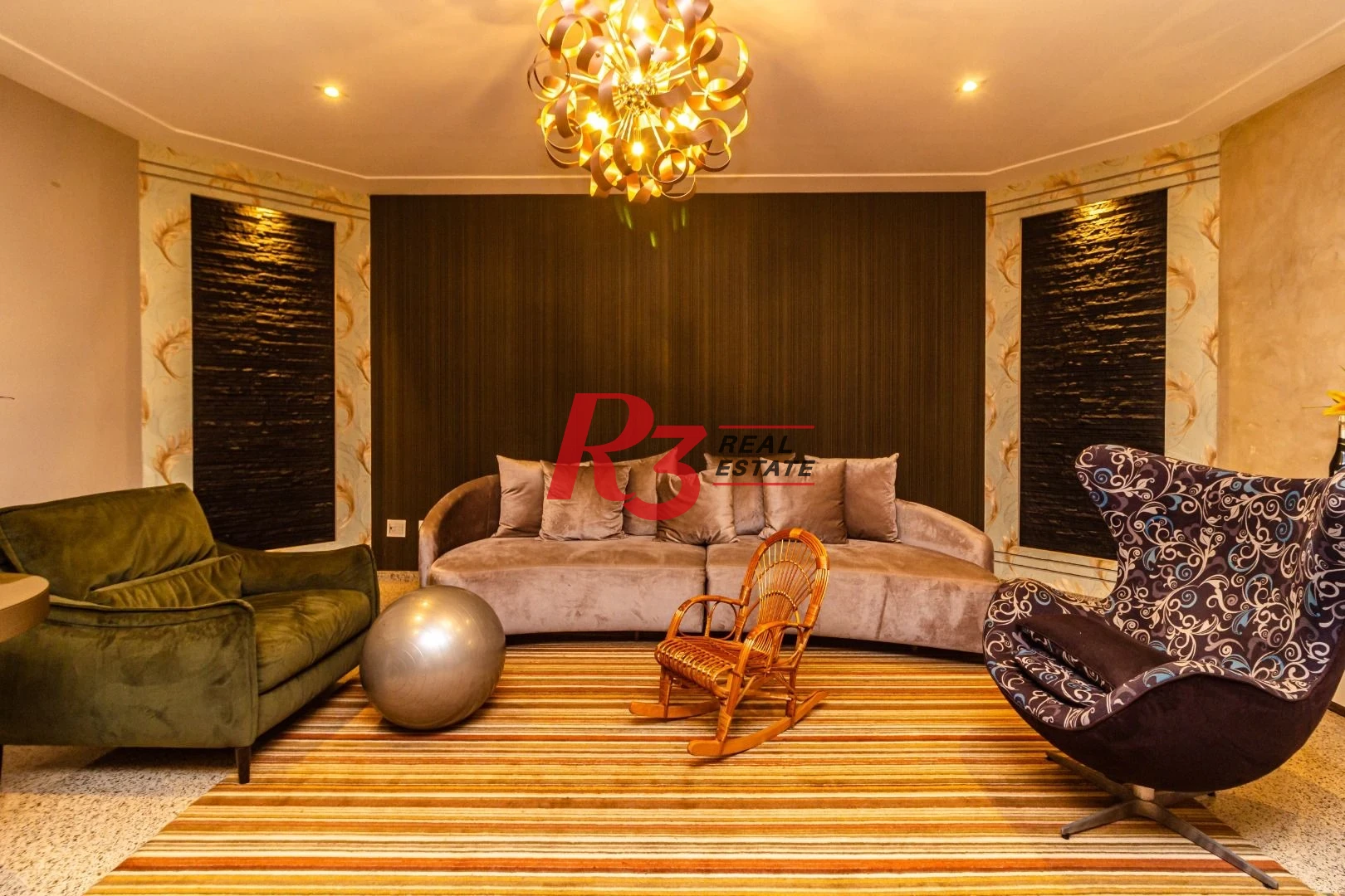 Apartamento à venda, 377 m² por R$ 4.500.000,00 - Gonzaga - Santos/SP