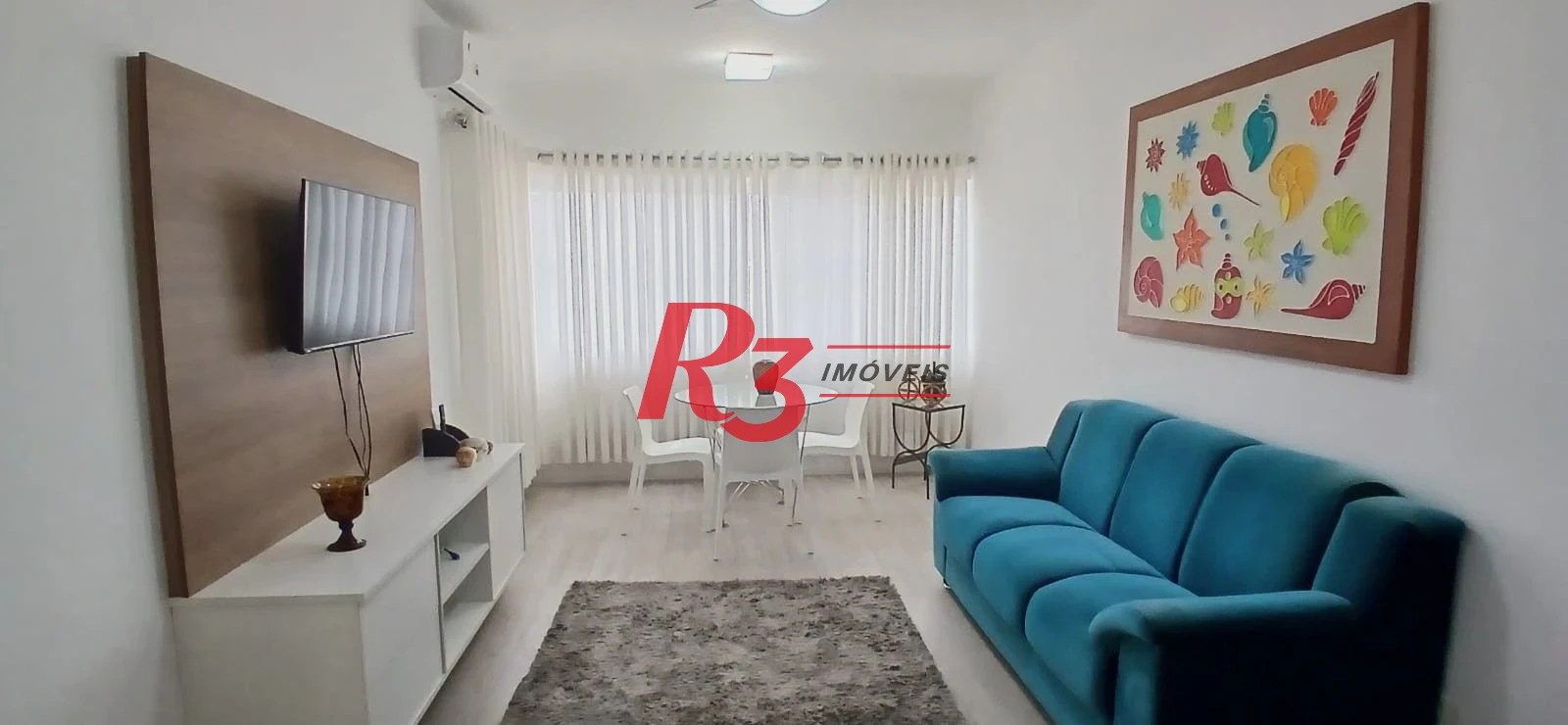 Flat à venda, 68 m² por R$ 550.000,00 - Gonzaga - Santos/SP