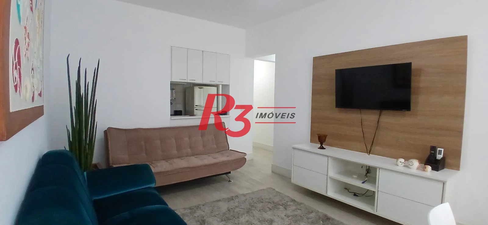 Flat à venda, 68 m² por R$ 550.000,00 - Gonzaga - Santos/SP
