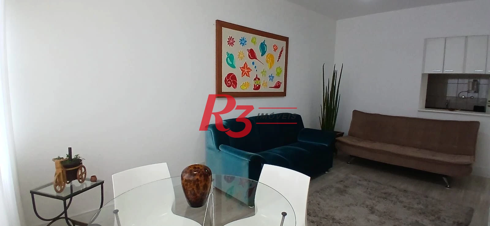 Flat à venda, 68 m² por R$ 550.000,00 - Gonzaga - Santos/SP