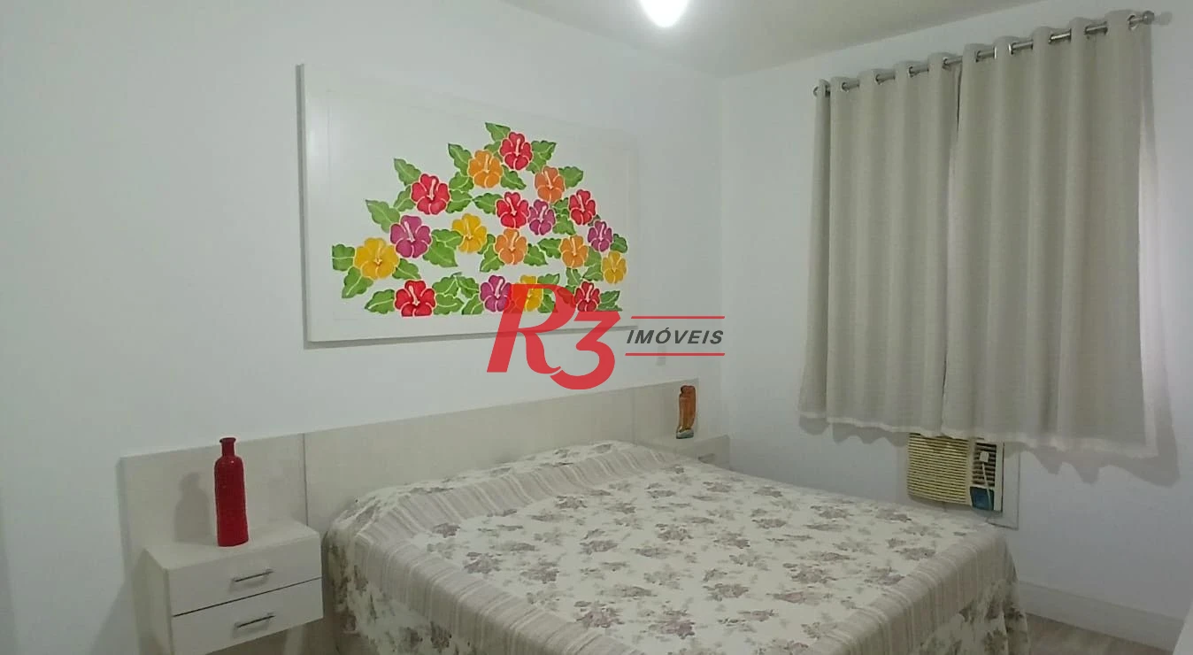Flat à venda, 68 m² por R$ 550.000,00 - Gonzaga - Santos/SP