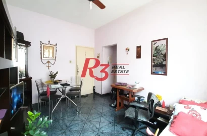 Apartamento à venda, 44 m² por R$ 300.000,00 - Vila Matias - Santos/SP