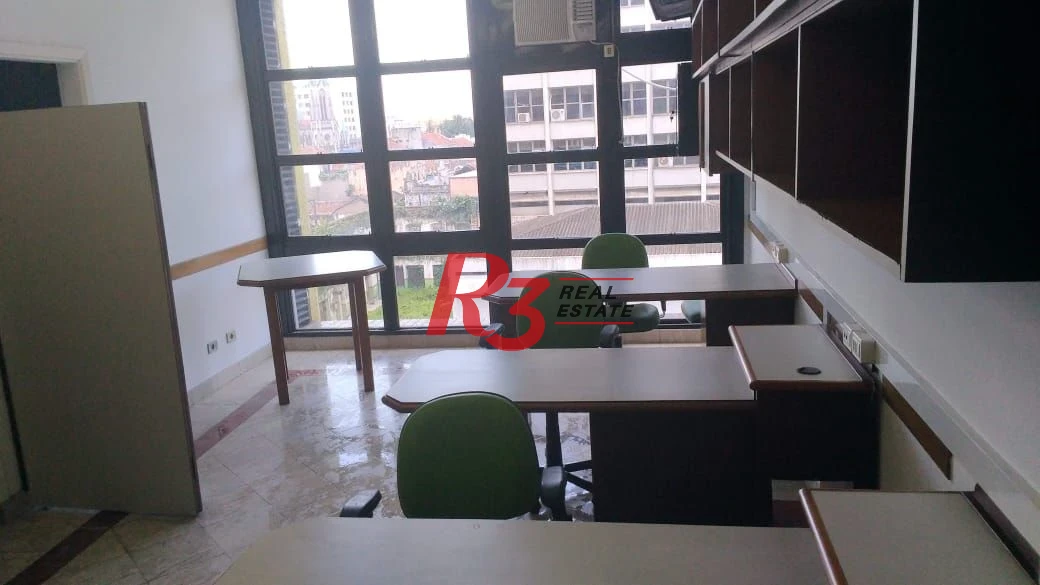 Sala para alugar, 45 m² por R$ 2.500,00/mês - Centro - Santos/SP