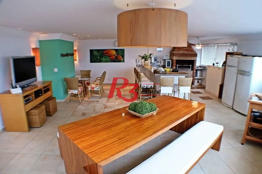 Cobertura com 4 dormitórios à venda, 600 m² por R$ 10.700.000,00 - Ponta da Praia - Santos/SP