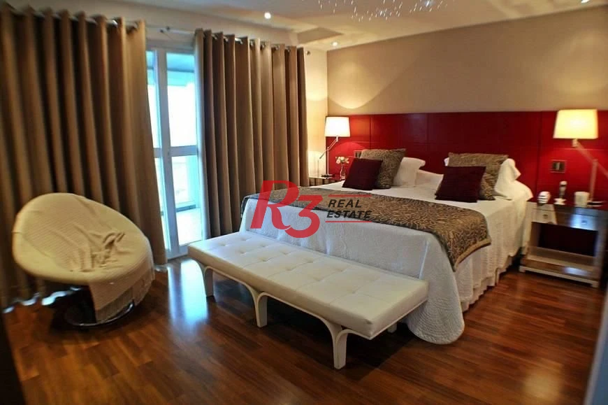 Cobertura com 4 dormitórios à venda, 600 m² por R$ 10.700.000,00 - Ponta da Praia - Santos/SP