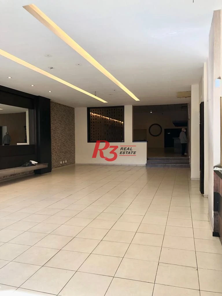 Loja, 384 m² - venda por R$ 1.500.000,00 ou aluguel por R$ 10.200,00/mês - Centro - Santos/SP