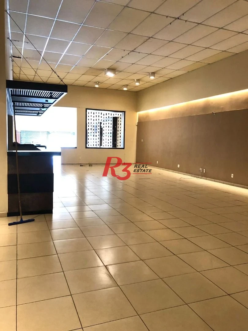 Loja, 384 m² - venda por R$ 1.500.000,00 ou aluguel por R$ 10.200,00/mês - Centro - Santos/SP