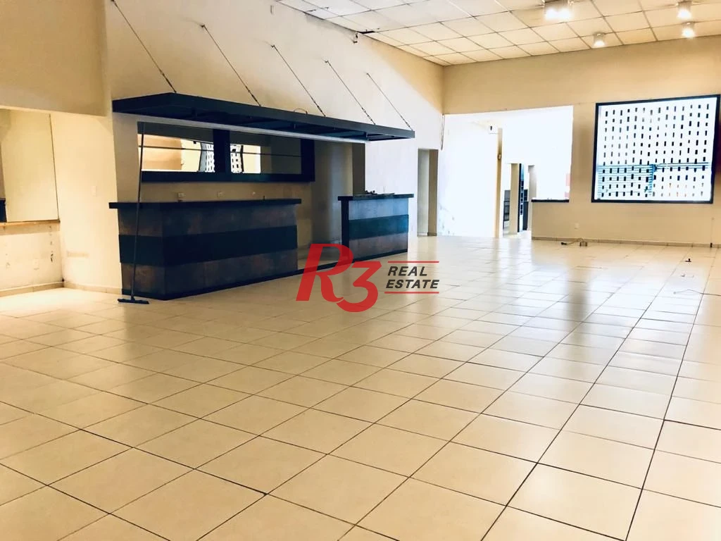 Loja, 384 m² - venda por R$ 1.500.000,00 ou aluguel por R$ 10.200,00/mês - Centro - Santos/SP