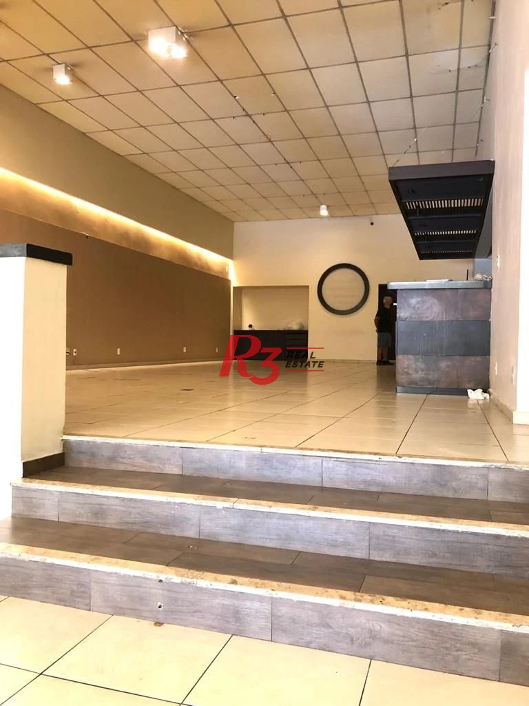 Loja, 384 m² - venda por R$ 1.500.000,00 ou aluguel por R$ 10.200,00/mês - Centro - Santos/SP