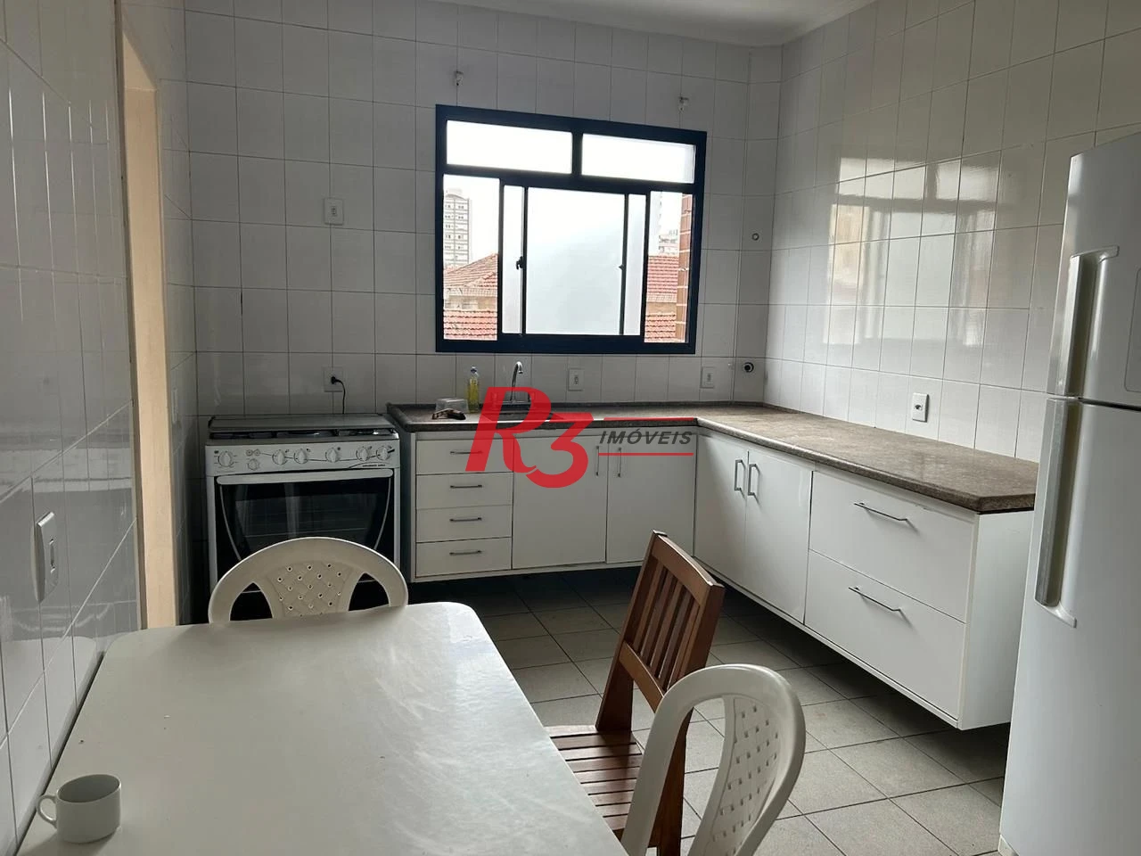 Apartamento com 3 dormitórios à venda, 188 m² - Gonzaga - Santos/SP