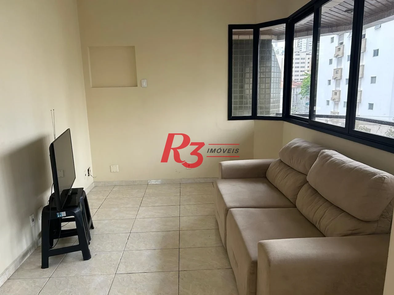 Apartamento com 3 dormitórios à venda, 188 m² - Gonzaga - Santos/SP