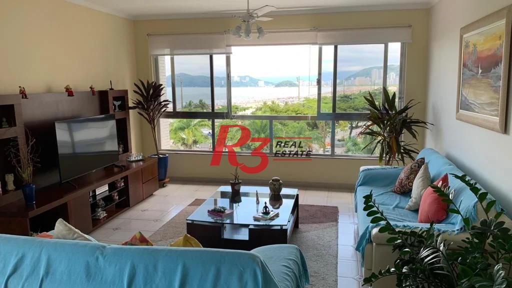 Apartamento para alugar, 194 m² por R$ 15.000,00/mês - Boqueirão - Santos/SP