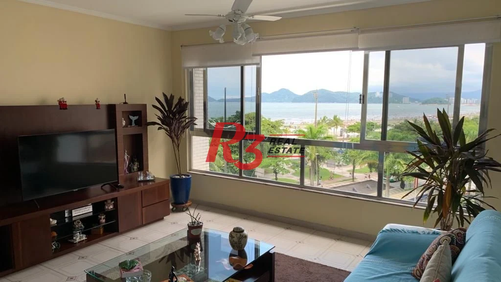 Apartamento para alugar, 194 m² por R$ 15.000,00/mês - Boqueirão - Santos/SP