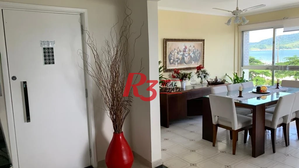 Apartamento para alugar, 194 m² por R$ 15.000,00/mês - Boqueirão - Santos/SP