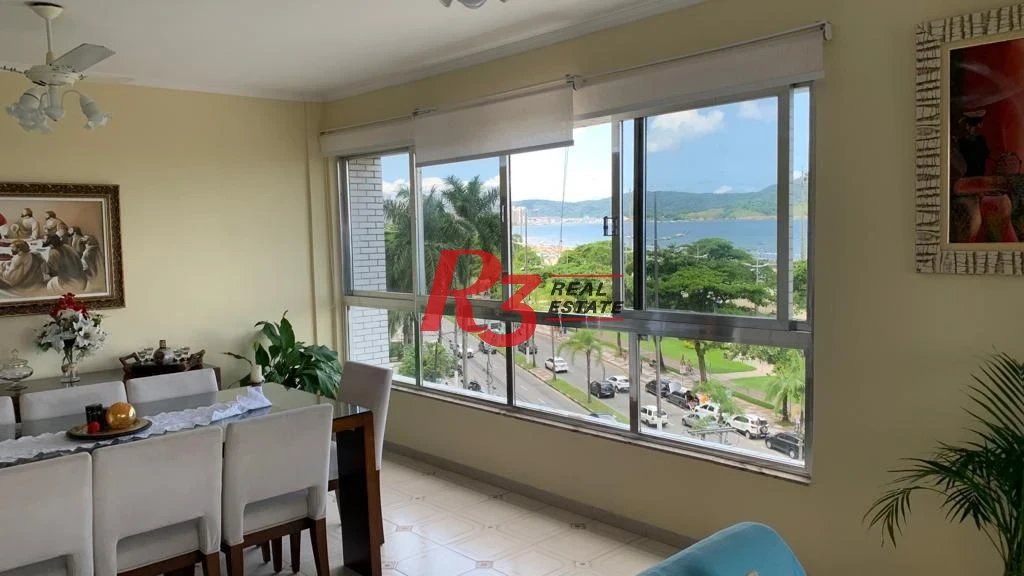 Apartamento para alugar, 194 m² por R$ 15.000,00/mês - Boqueirão - Santos/SP