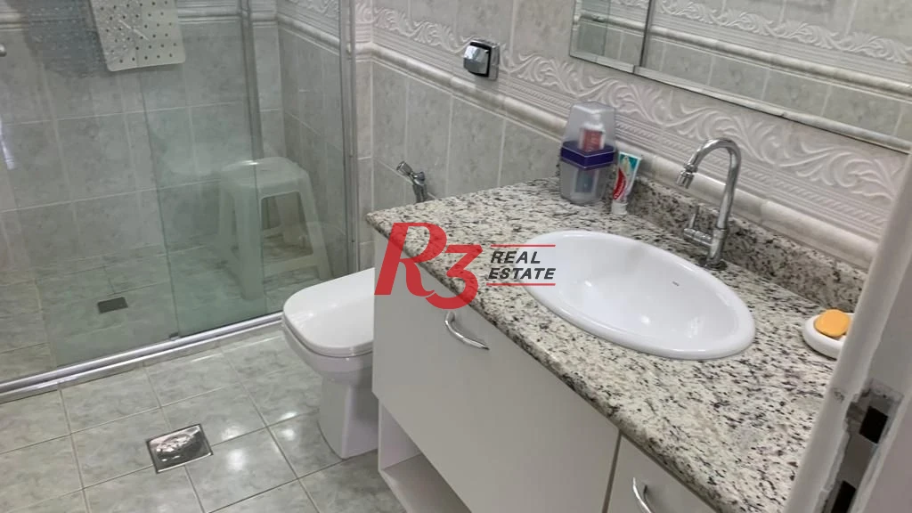 Apartamento para alugar, 194 m² por R$ 15.000,00/mês - Boqueirão - Santos/SP