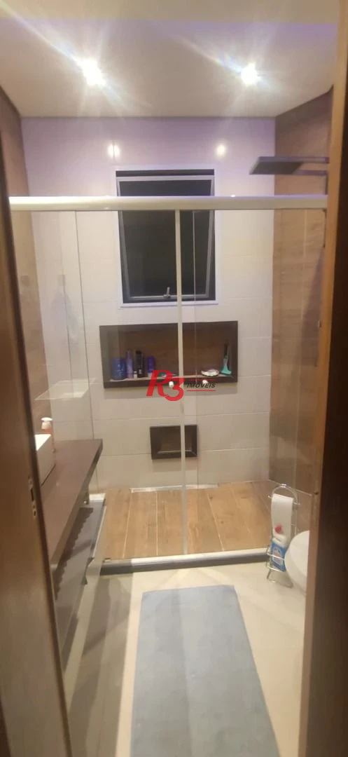 Apartamento com 2 dormitórios à venda, 72 m² por R$ 480.000,00 - Encruzilhada - Santos/SP