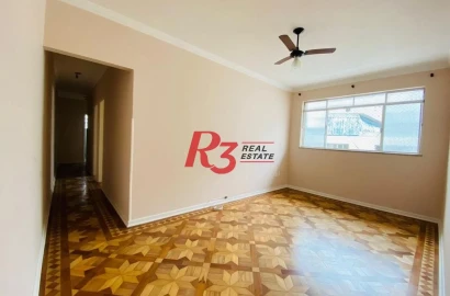 Apartamento à venda, 100 m² por R$ 450.000,00 - Gonzaga - Santos/SP