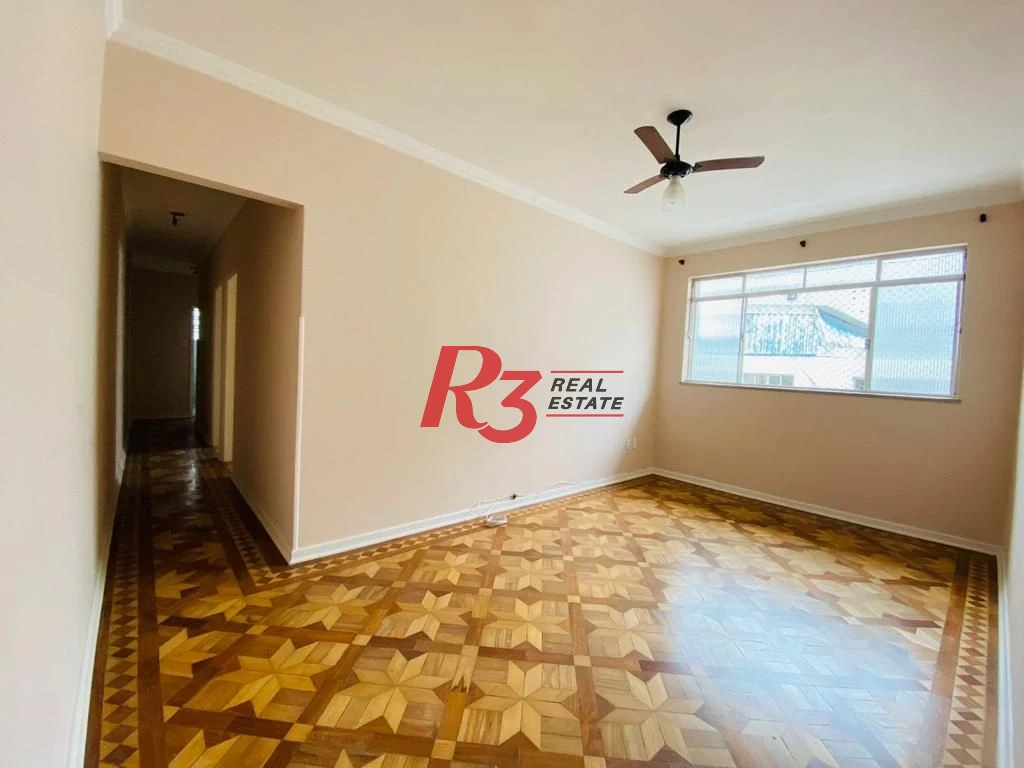 Apartamento à venda, 100 m² por R$ 450.000,00 - Gonzaga - Santos/SP