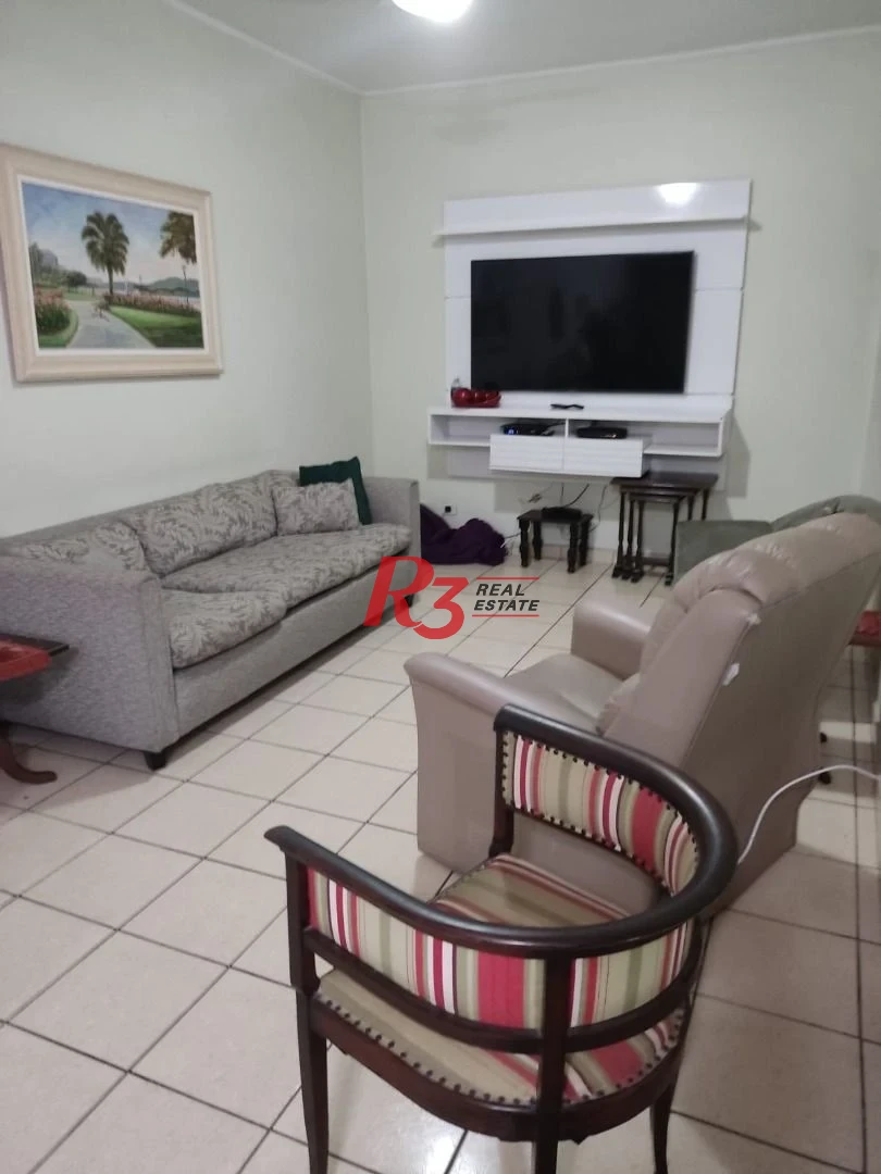 Apartamento à venda, 102 m² por R$ 745.000,00 - Gonzaga - Santos/SP
