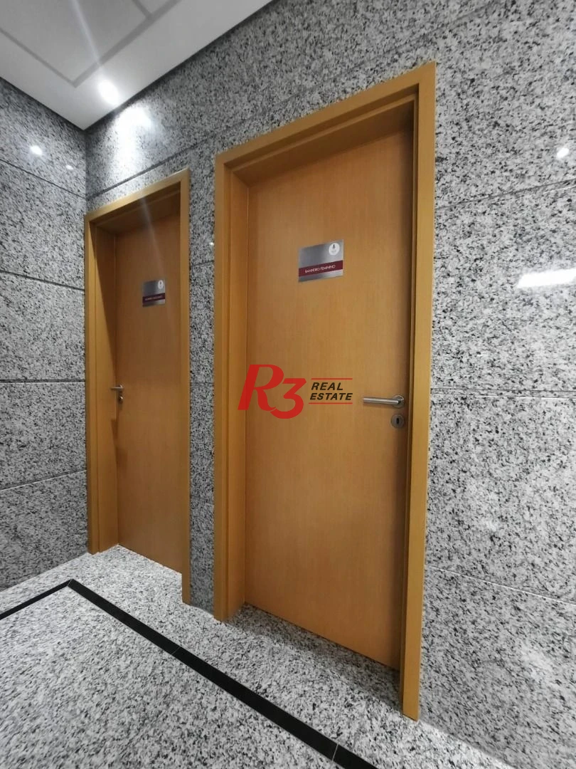 Andar Corporativo para alugar, 194 m² por R$ 17.549,42/mês - Vila Matias - Santos/SP
