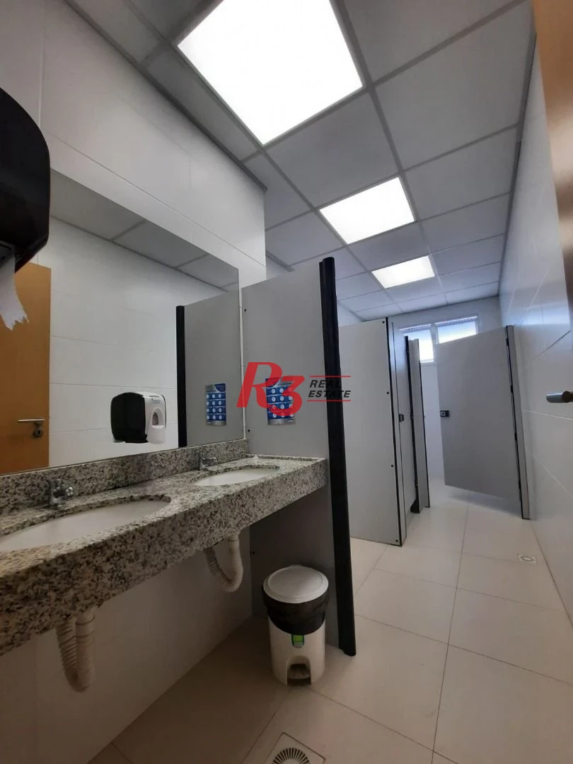 Andar Corporativo para alugar, 194 m² por R$ 17.549,42/mês - Vila Matias - Santos/SP
