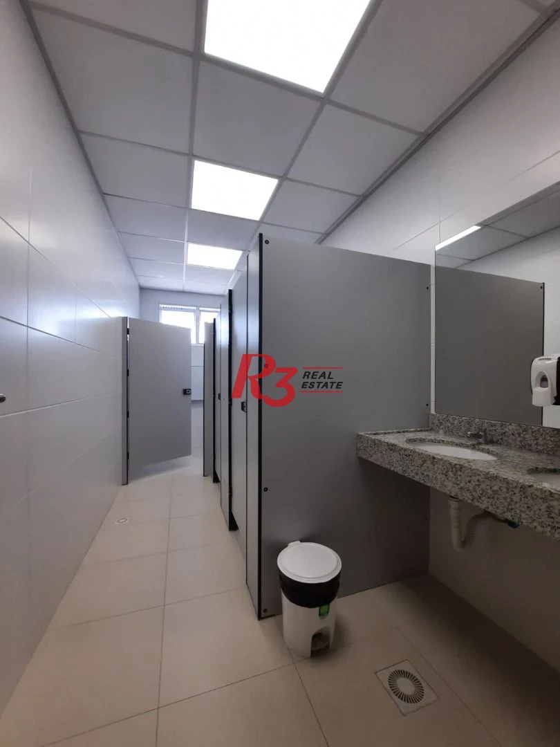 Andar Corporativo para alugar, 194 m² por R$ 17.549,42/mês - Vila Matias - Santos/SP