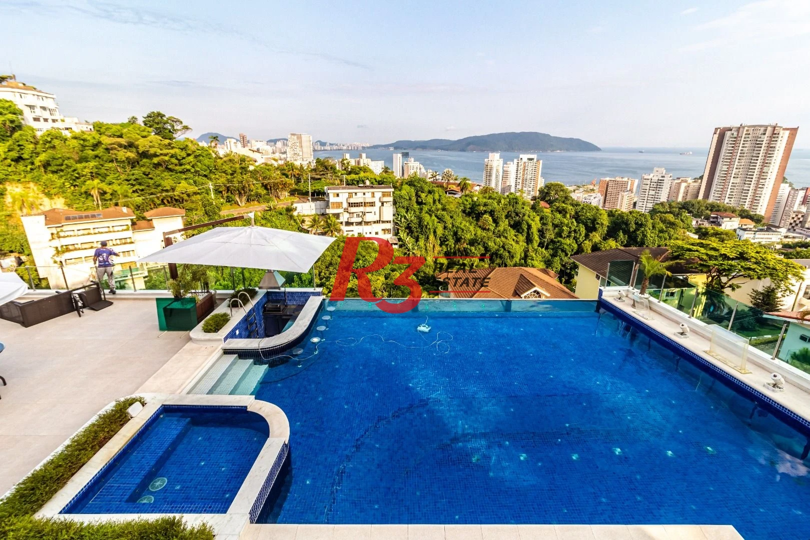 Casa, 2800 m² - venda por R$ 35.000.000,00 ou aluguel por R$ 180.000,00/mês - Morro Santa Terezinha - Santos/SP