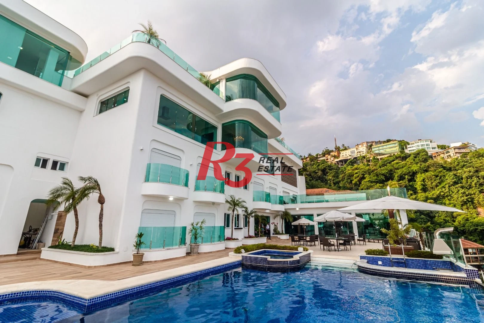 Casa, 2800 m² - venda por R$ 35.000.000,00 ou aluguel por R$ 180.000,00/mês - Morro Santa Terezinha - Santos/SP
