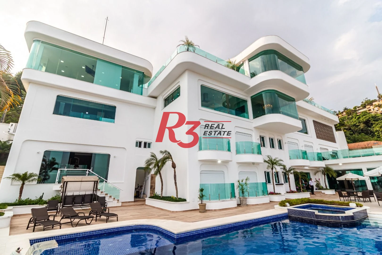 Casa, 2800 m² - venda por R$ 35.000.000,00 ou aluguel por R$ 180.000,00/mês - Morro Santa Terezinha - Santos/SP