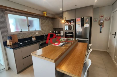 Apartamento com 2 dormitórios à venda, 102 m² por R$ 875.000,00 - Ponta da Praia - Santos/SP