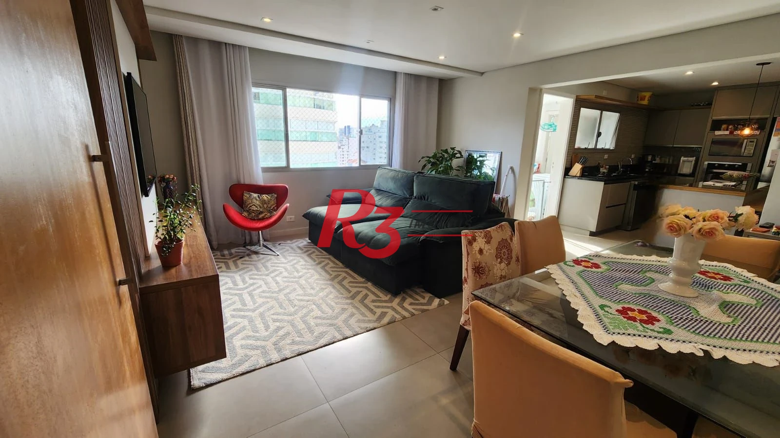 Apartamento com 2 dormitórios à venda, 102 m² por R$ 875.000,00 - Ponta da Praia - Santos/SP