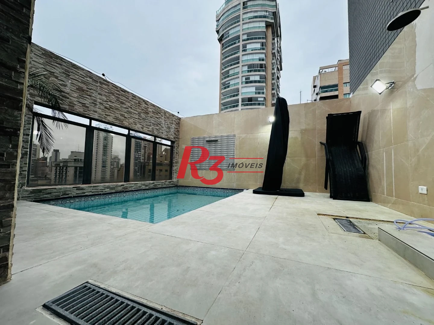 Cobertura à venda, 356 m² por R$ 2.560.000,00 - Boqueirão - Santos/SP
