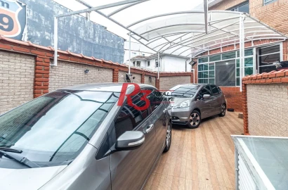 Sobrado à venda, 139 m² por R$ 777.000,00 - Marapé - Santos/SP