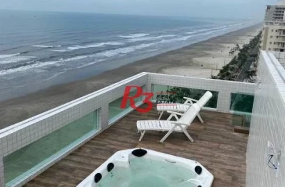 Cobertura com 4 dormitórios à venda, 240 m² por R$ 1.500.000,00 - Balneário Flórida - Praia Grande/SP
