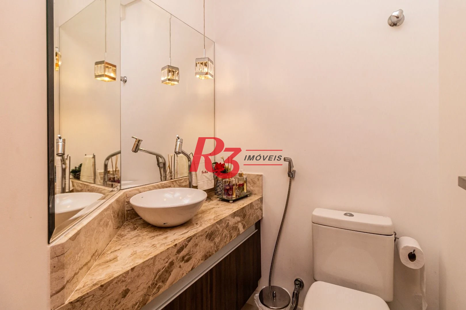 Apartamento com 3 dormitórios, 128 m² - venda por R$ 2.450.000,00 ou aluguel por R$ 19.500,00/mês - Embaré - Santos/SP
