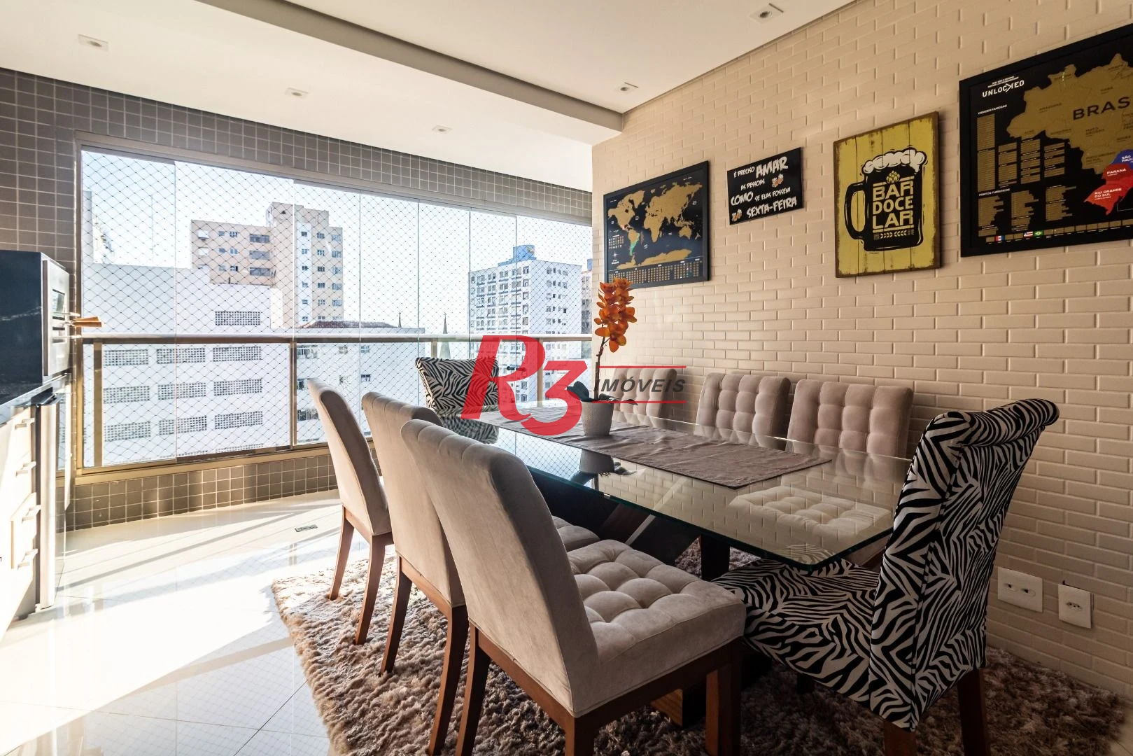 Apartamento com 3 dormitórios, 128 m² - venda por R$ 2.450.000,00 ou aluguel por R$ 19.500,00/mês - Embaré - Santos/SP
