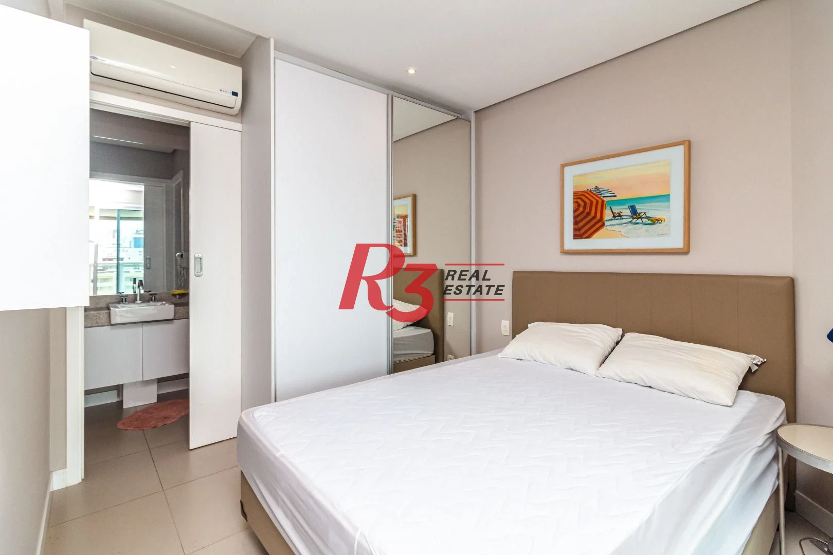 Apartamento com 1 dormitório para alugar, 45 m² por R$ 5.900,00/mês - Pompéia - Santos/SP