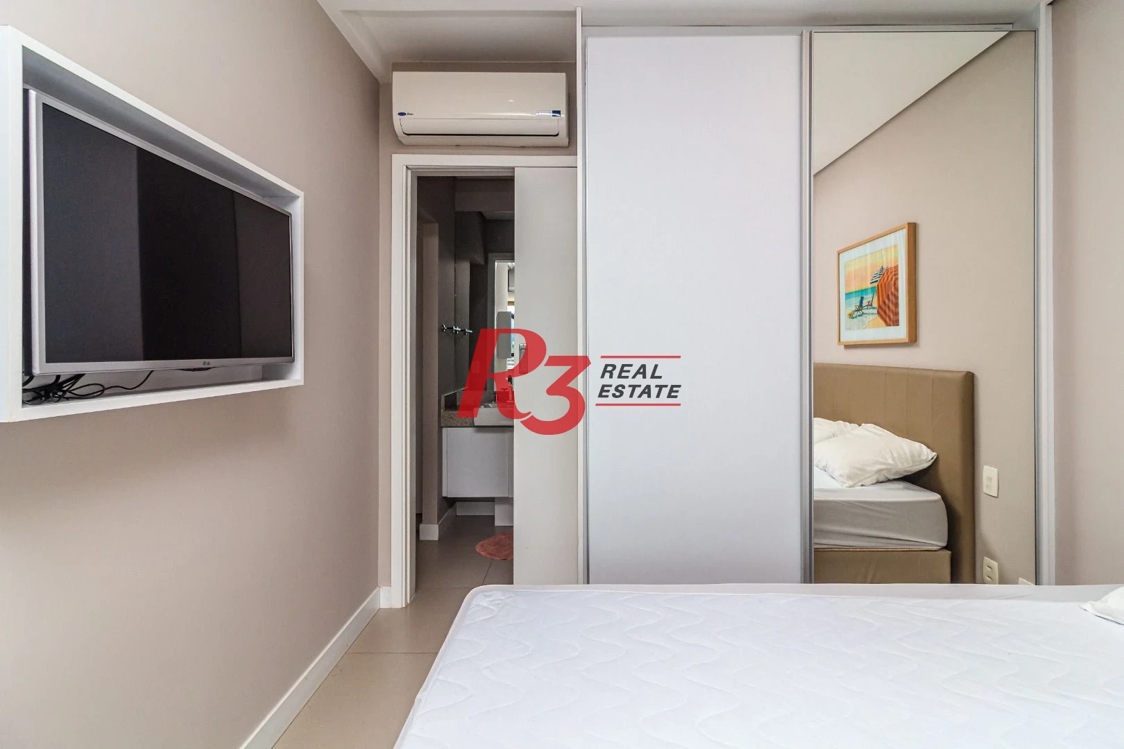Apartamento com 1 dormitório para alugar, 45 m² por R$ 5.900,00/mês - Pompéia - Santos/SP