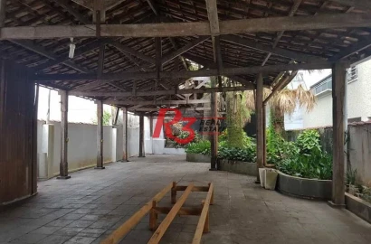 Casa à venda, 400 m² por R$ 4.500.000,00 - Gonzaga - Santos/SP